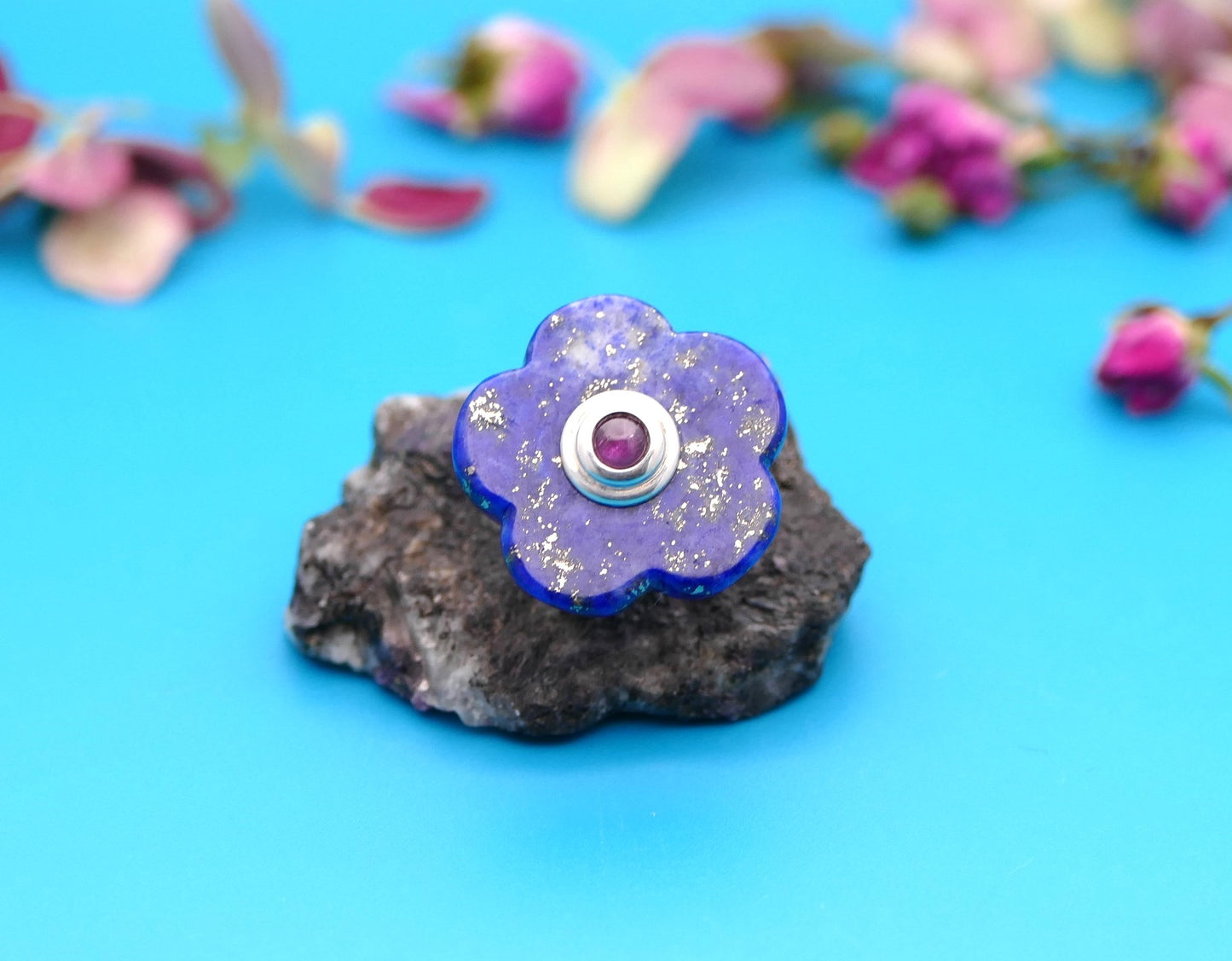 Natursteinanhänger, personalisierter Schmuck