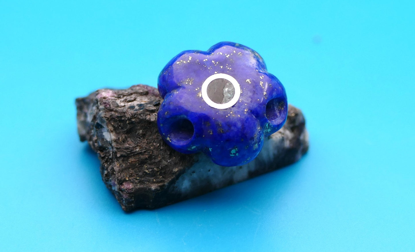 Natursteinanhänger, personalisierter Schmuck