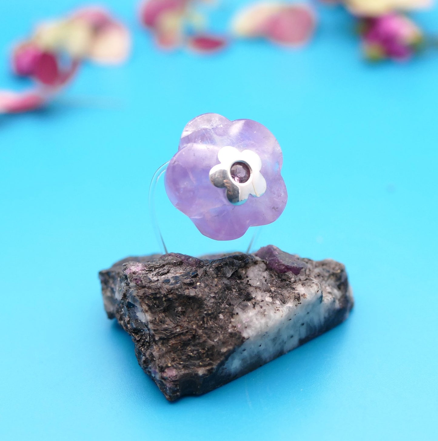 Natursteinanhänger, personalisierter Schmuck